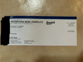 Greenfield Festival 2025: Wohnwagen/Mobil Parkplatz Ticket