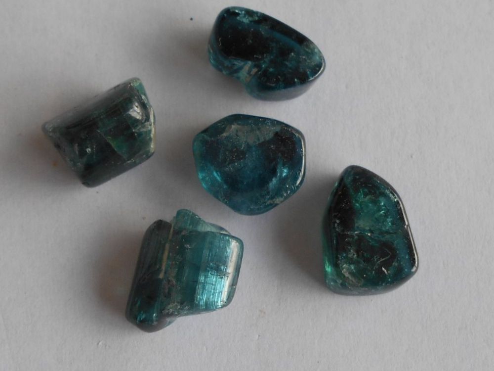 Pietre preziose: Turmalin blau geschliffen Namibia ca. 37 ct. – Nuovo (secondo la descrizione) da Zürich venduto da swisscristal01