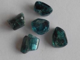 Turmalin blau geschliffen Namibia ca. 37 ct.