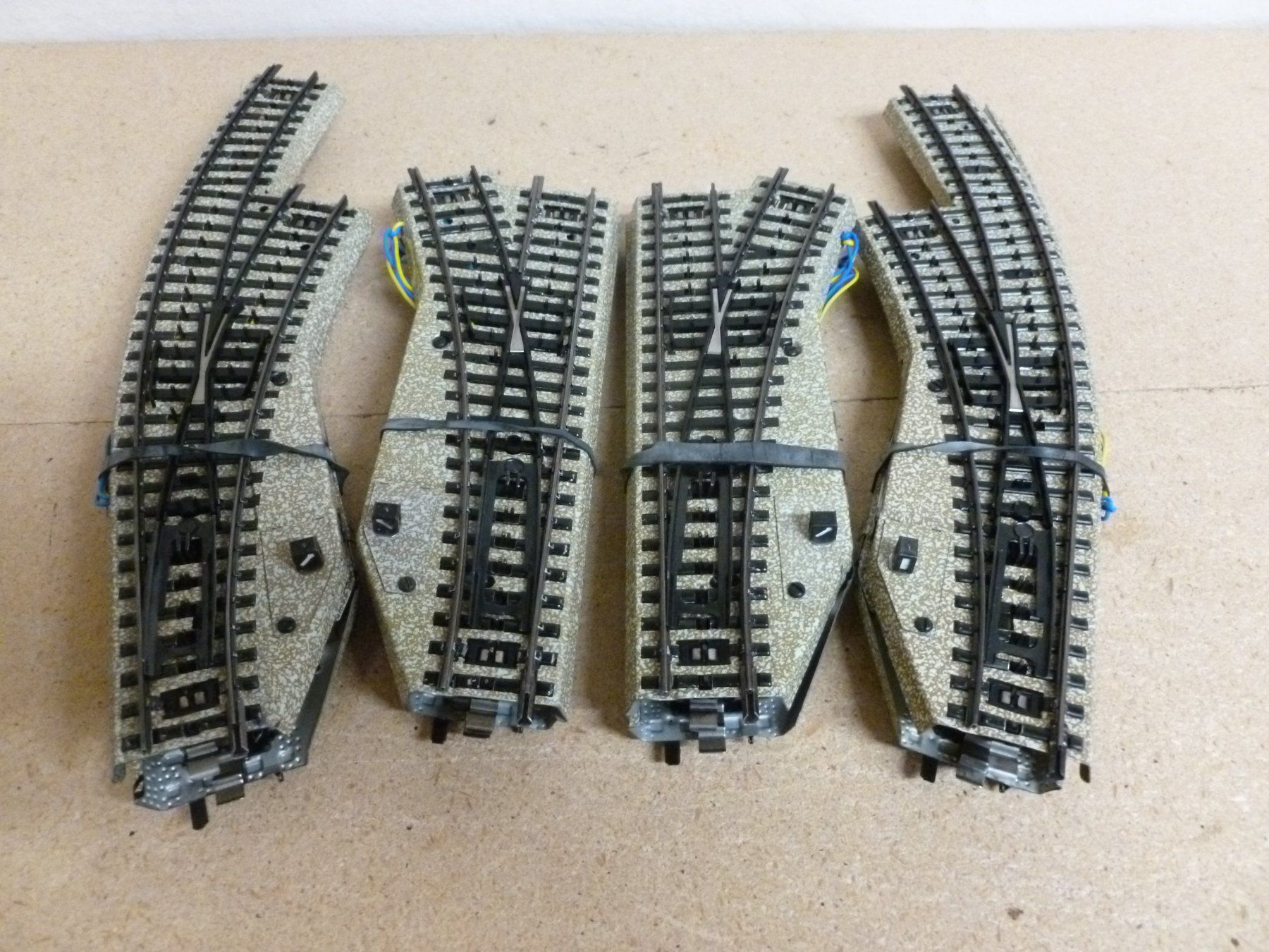 Märklin Modellini di ferrovie: 8 Stück Märklinweichen – Usato da Oberbipp venduto da Vifu 9