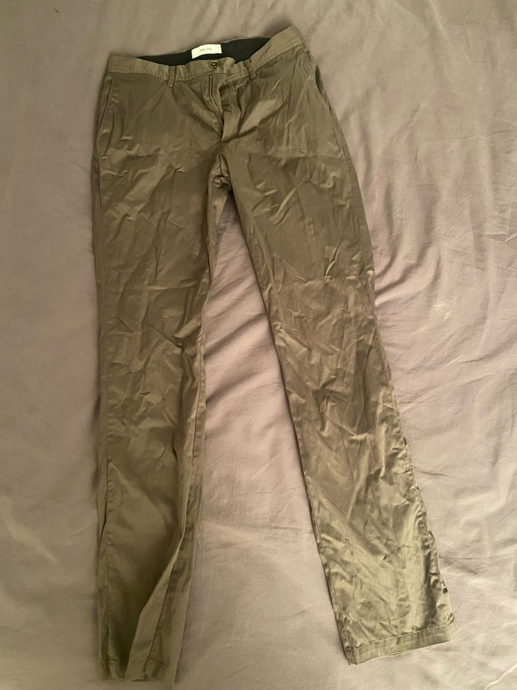 Pantaloni: Chino Kaki Reiss – Nuovo (secondo la descrizione) da Zürich venduto da mel_z6hd