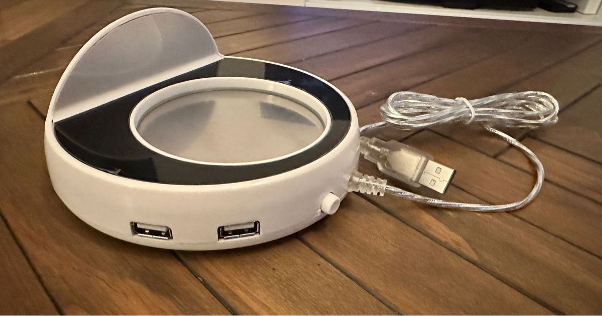 Elettrodomestici da cucina: USB Tassenwärmer mit LCD – Nuovo e nell'imballaggio originale da Aarau venduto da mocca012 2