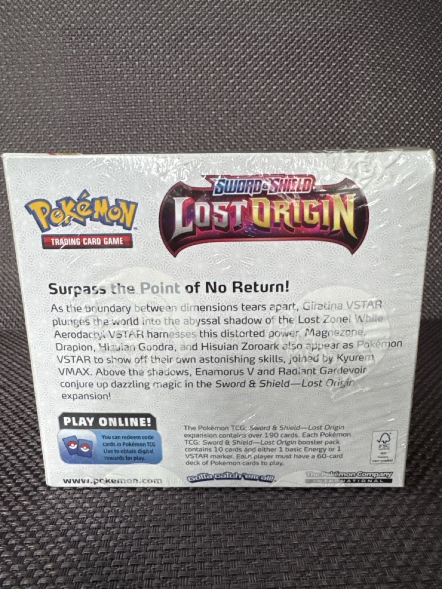 Pokémon Carte collezionabili: Lost Origin Booster Box Display English - Sealed – Nuovo e nell'imballaggio originale da Zürich venduto da Sinan-Pasha 2