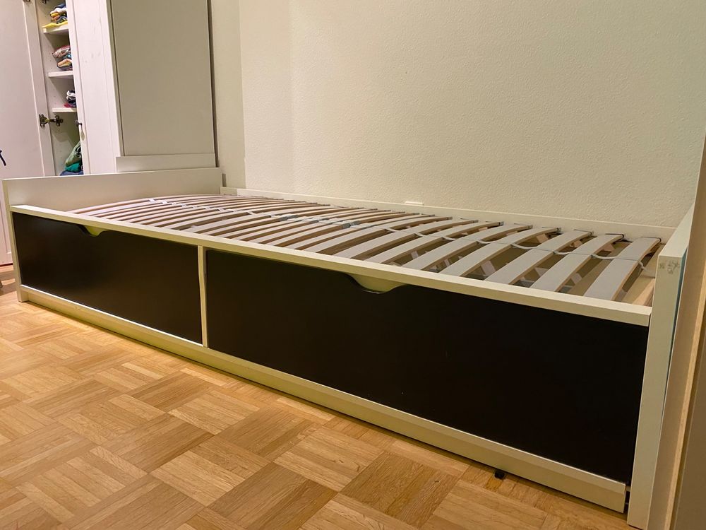 Ikea Bett, 2 Schubladen, 90200 Kaufen auf Ricardo