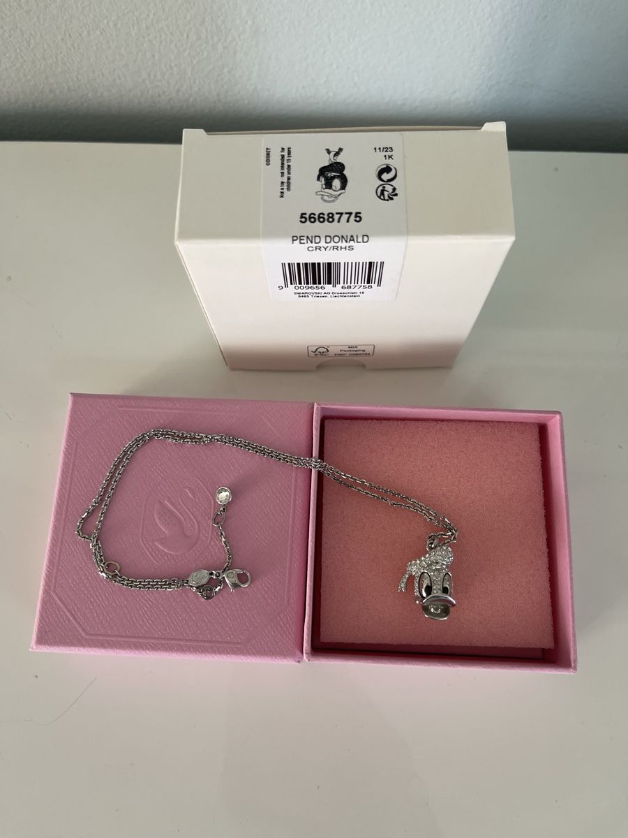 Swarovski Ketten: Swarovski Kette Donald Duck – Neu (gemäss Beschreibung) aus Ruggell von expoli 3