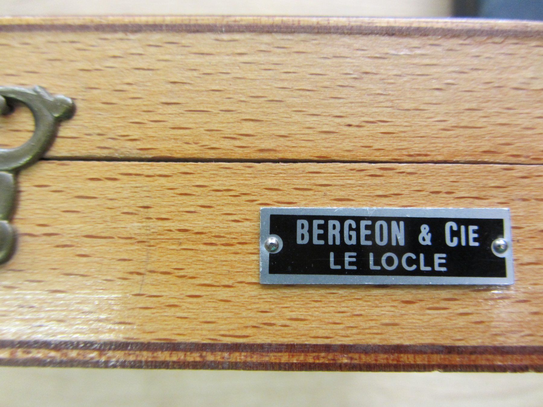Bergeon Orologi: BERGEON Sortiment Glas-Stempel, ISOMA Gläser? – Usato da Hölstein venduto da federhaus 8
