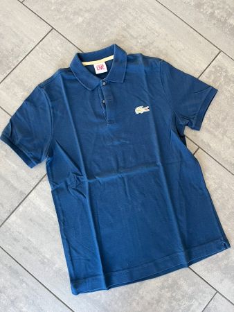 LACOSTE Poloshirt Blau