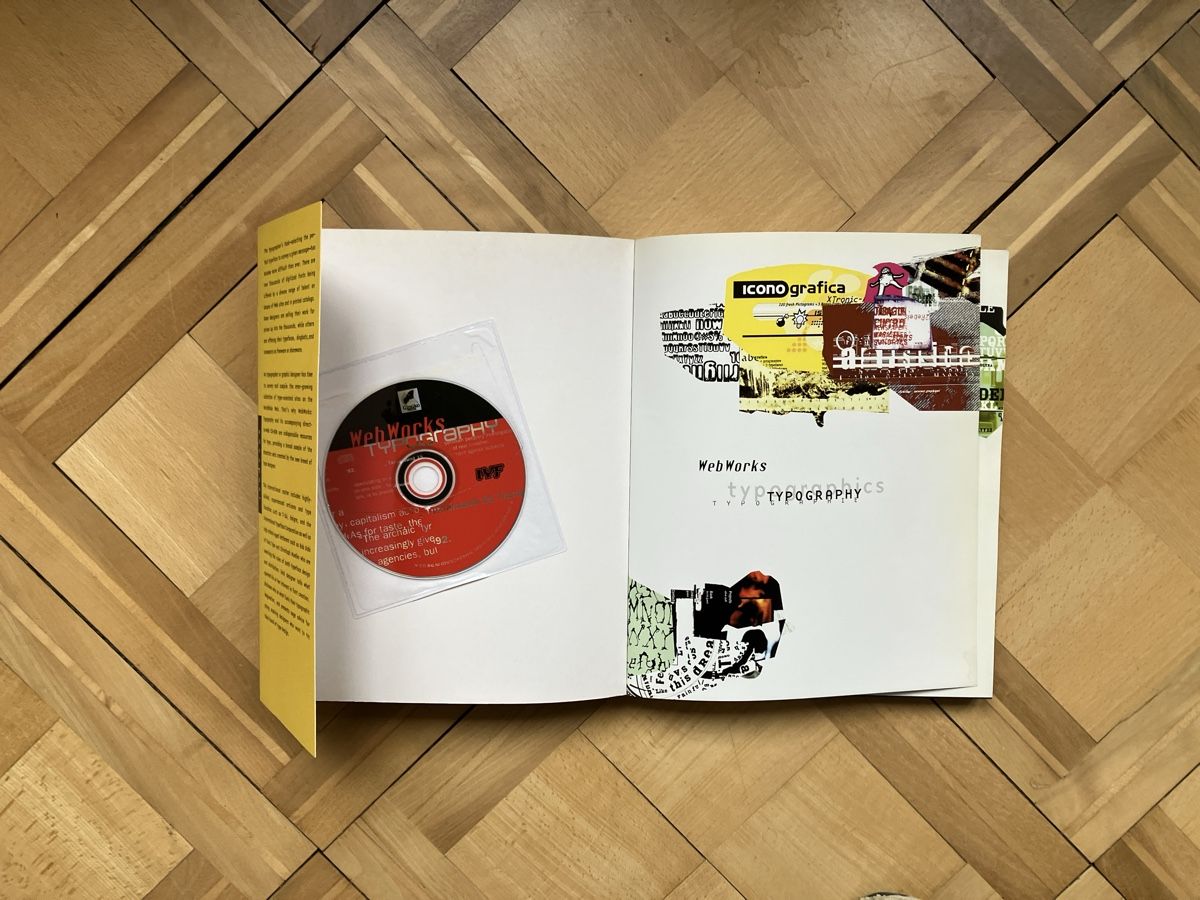 Libri: Typografie Buch: WebWorks TYPOGRAPHY mit CD-ROM! – Usato da Zürich venduto da kriszardo 6