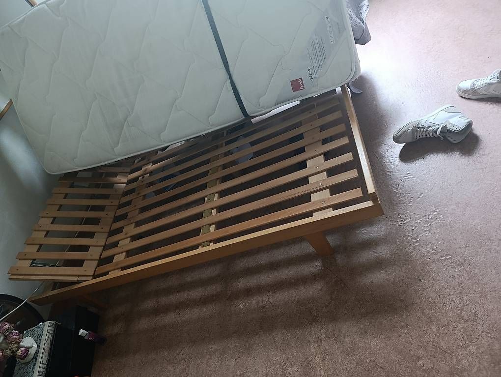 Letti: Bett mit century modern, Schweizer Buche, Original – Usato da Zürich venduto da ABraun1980 4