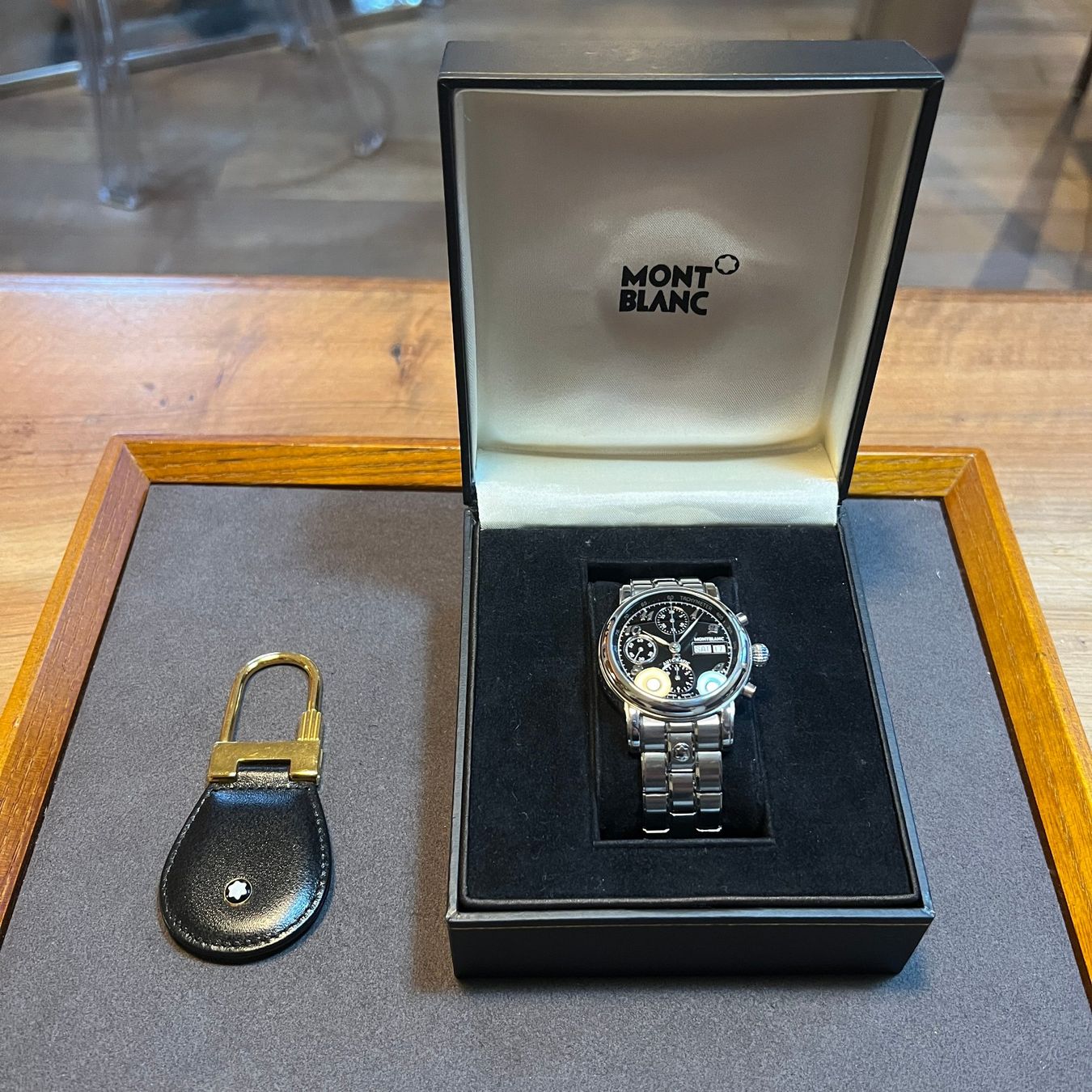 Montblanc Orologi: Montblanc Star Meisterstück Chronograph Automatic 7016 – Usato da Carouge GE venduto da Watchaser 9