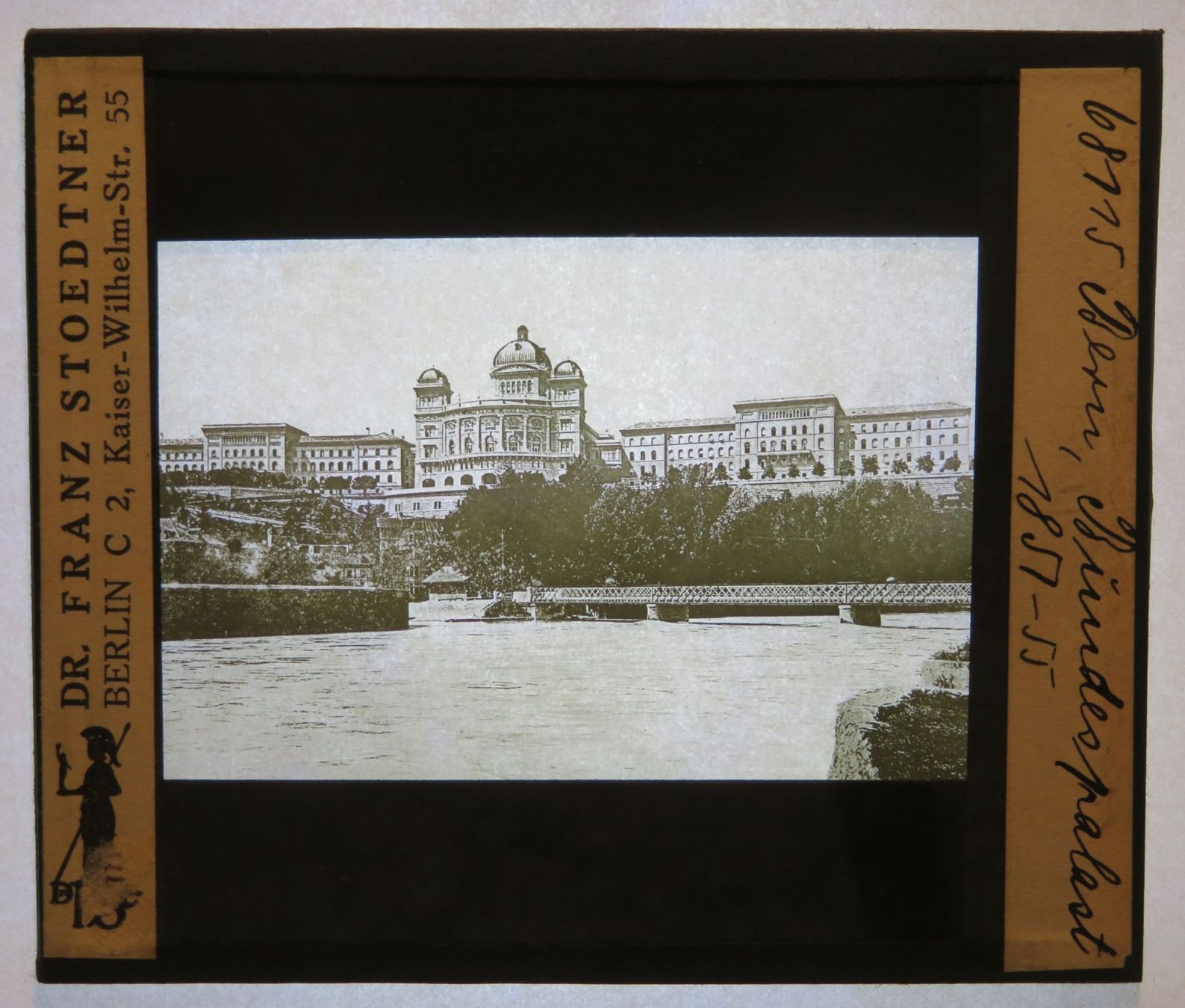 Foto & Immagini: Glasdia Schweiz: Bern - Bundespalast, um 1920 – Usato da Oberriet SG venduto da ganesh435