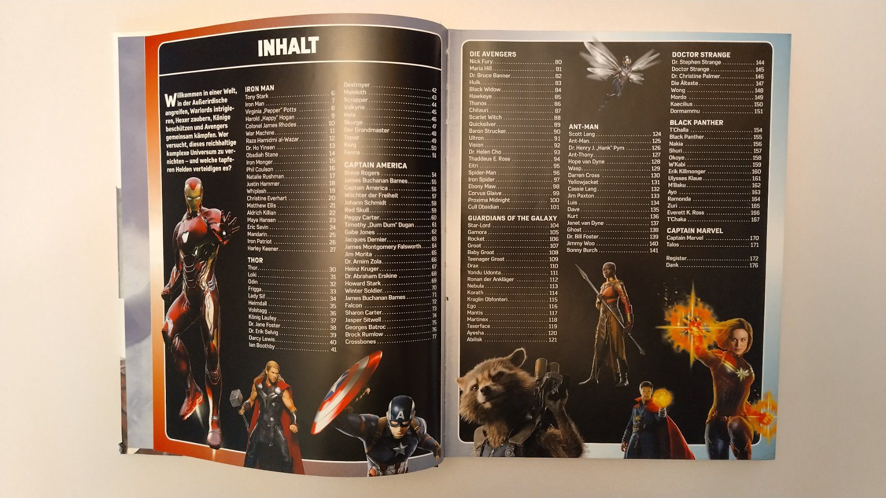 Bücher: Marvel Studios - Lexikon der Superhelden / Buch 2019 – Gebraucht aus Bellach von JingleJerry 2