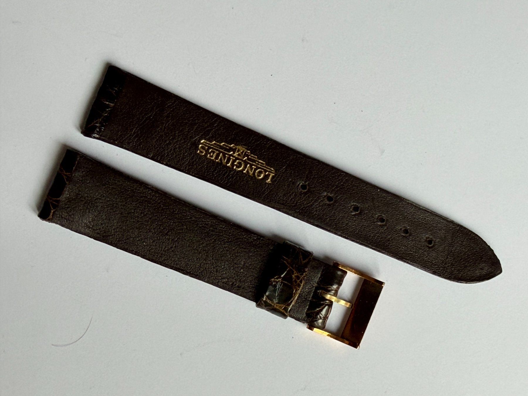 Bracciali & Braccialetti: Longines Lederband 18mm NOS – Nuovo (secondo la descrizione) da Worblaufen venduto da chronyves 1