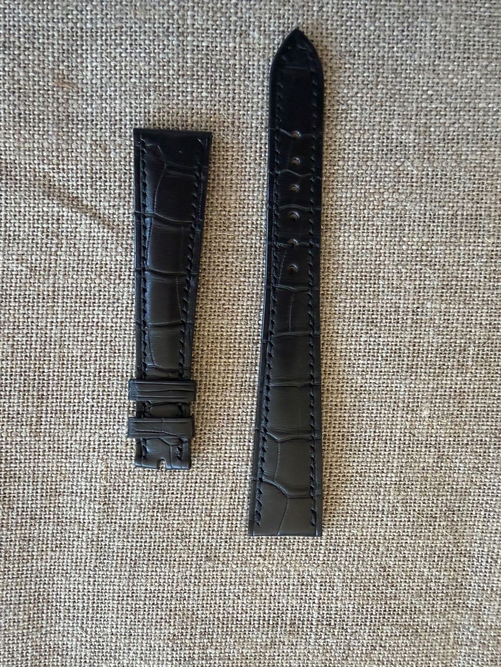 Bracciali & Braccialetti: Patek Philippe  Uhrenband 19x14 Handgenäht – Nuovo e nell'imballaggio originale da Wolfertswil venduto da Schorsch3