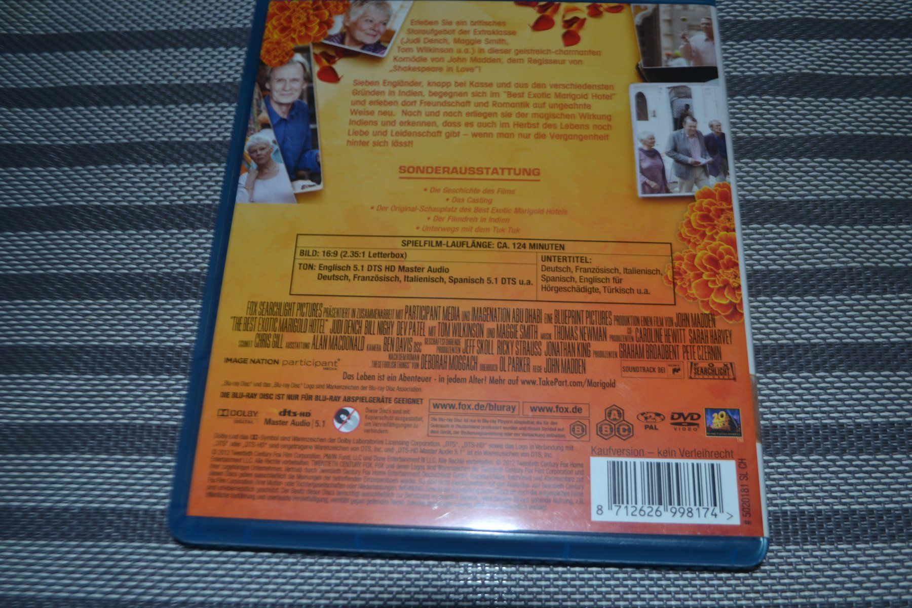 Tutti i DVDs: Best exotic Marigold Hotel – Usato da Laupen ZH venduto da chefdom 1