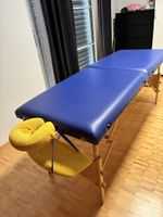 Klappbare Massageliege
