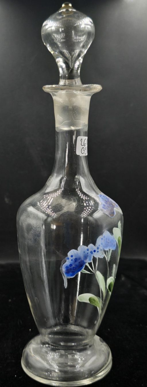 Caraffe: Antike Karaffe Glas bemalt – Usato da Rorschacherberg venduto da snOOpydOg11 6