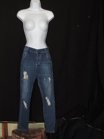 jeans bleu foncé