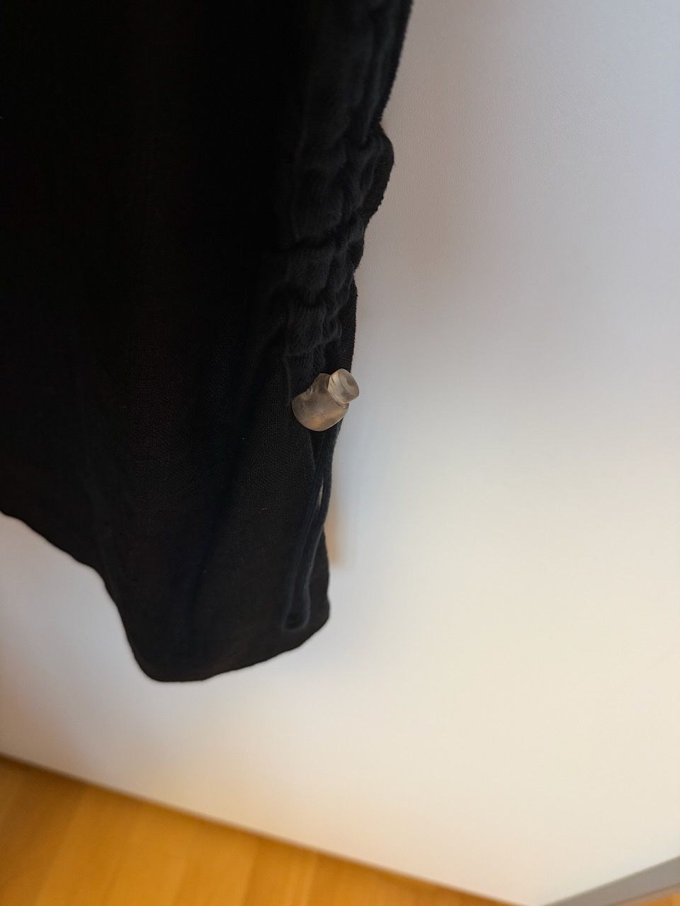 Kleider: Edles langes, schmal geschnittenes Leinenkleid schwarz – Gebraucht aus Winterthur von ing_pd8f 2