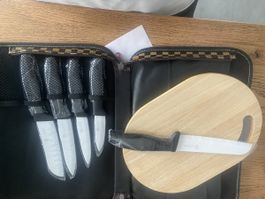 Neuwertiges Käse-Set "Platinum" im Koffer, 6-teilig🔪🧀!
