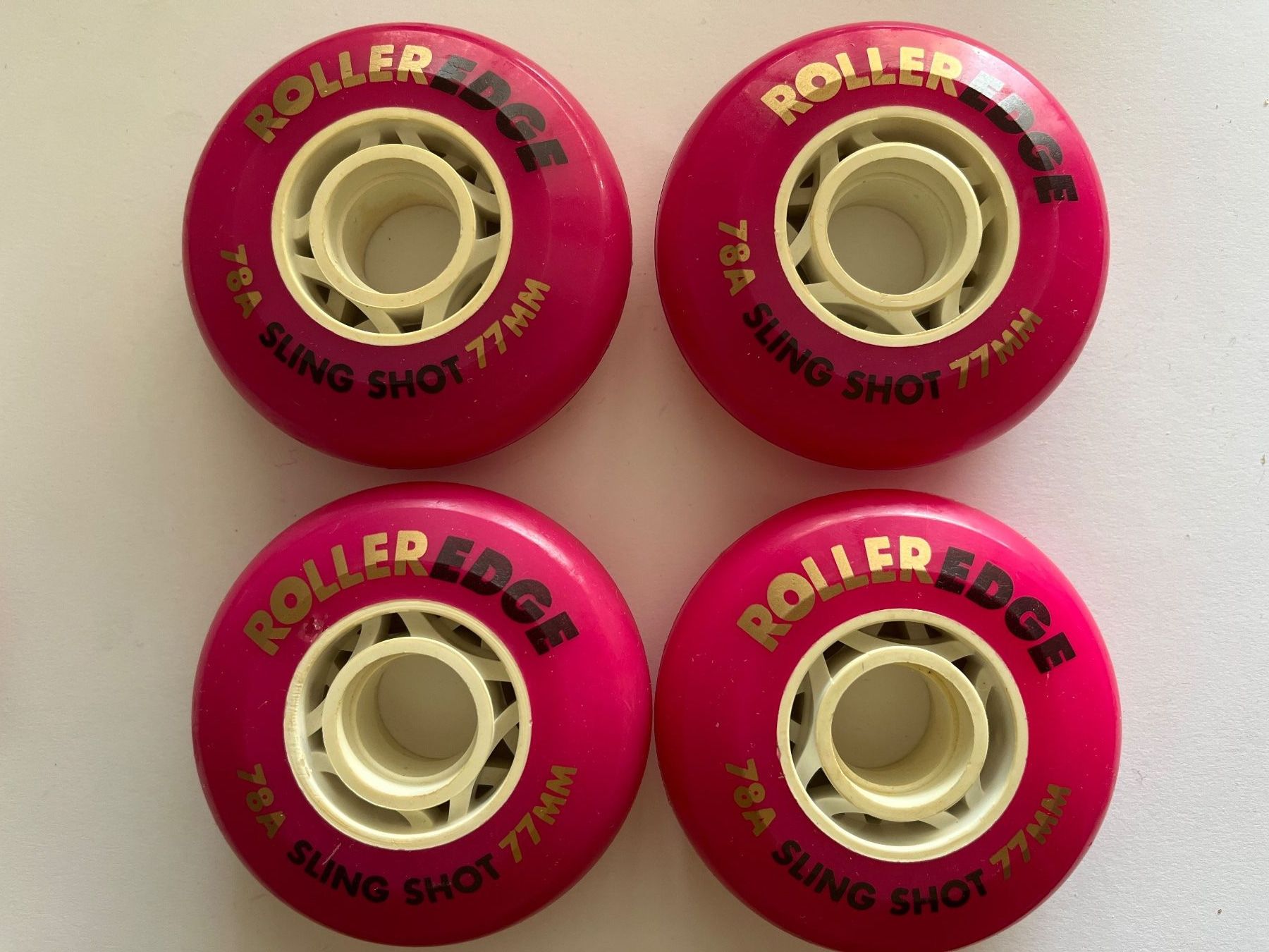 Altri accessori: 4 Inlineskates Rollen, ROLLER EDGE, SLING Shot, 77mm – Nuovo e nell'imballaggio originale da Adliswil venduto da vette56