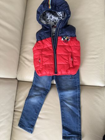 Disney Mickey Mouse Weste und Hose Gr 92