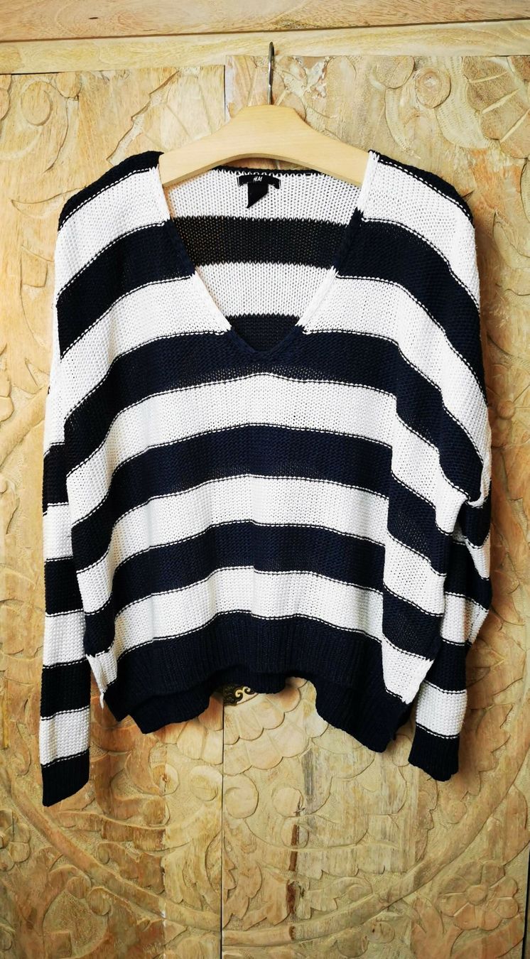H&M Maglioni & Felpe: H&M Strickpullover gestreift - M – Usato da Wettingen venduto da JasminL92