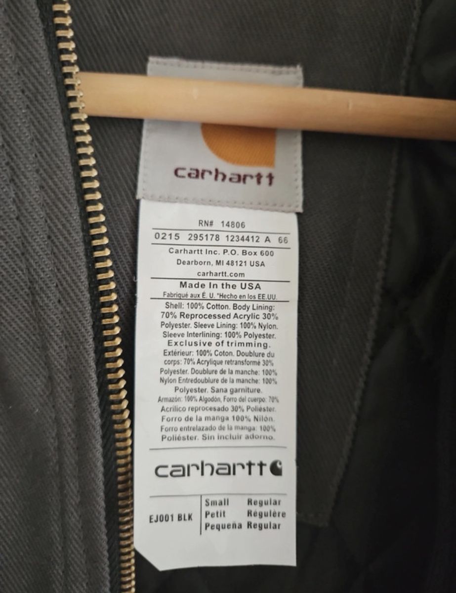 Carhartt Giacche: Carhartt Detroit Grey Jacket  – Nuovo e nell'imballaggio originale da Plan-Les-Ouates venduto da Loved_Panda_Clothing 3