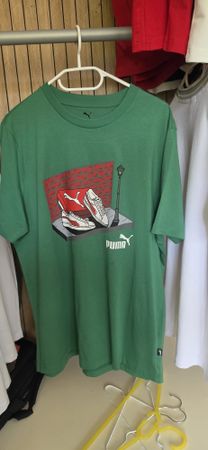 Puma T-Shirt Grün, Grösse L, Super Zustand für den Sommer!