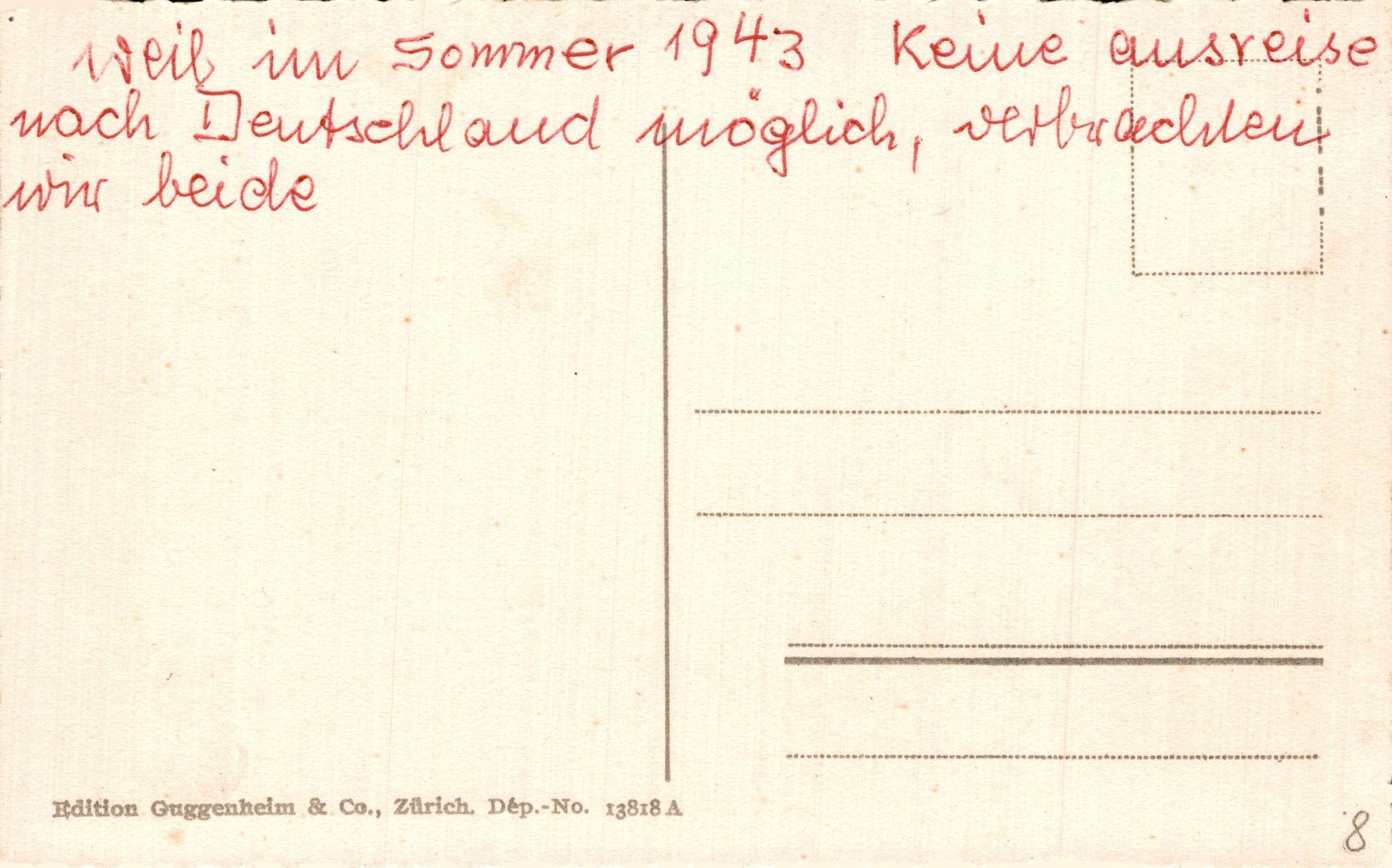 Cartoline postali: Morteratschgletscher mit Hotel Morteratsch – Usato da Bronschhofen venduto da Astore 1