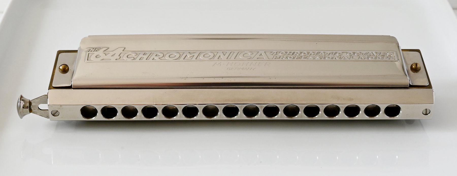 Hohner Strumenti musicali: Hohner Chromatische Mundharmonika – Usato da Bern venduto da Mydogonline 2