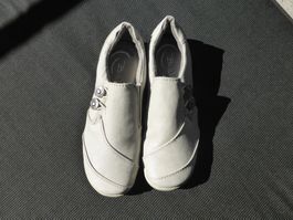 Halbschuh hellgrau, Gr.36