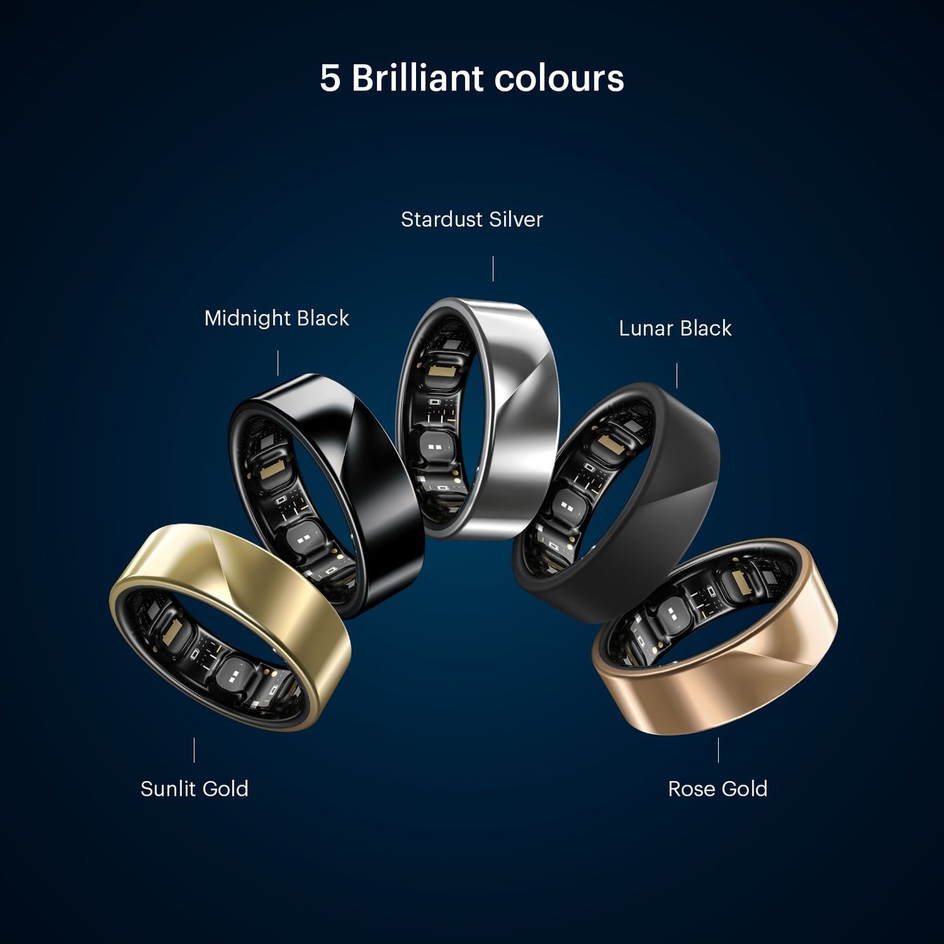 Coach Anelli: Smart Ring Lunar Black Grösse 11 (20,6 mm) – Nuovo e nell'imballaggio originale da Dietlikon venduto da Salesmax 6