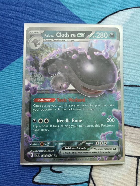 Paldean Clodsire ex - Pokemon