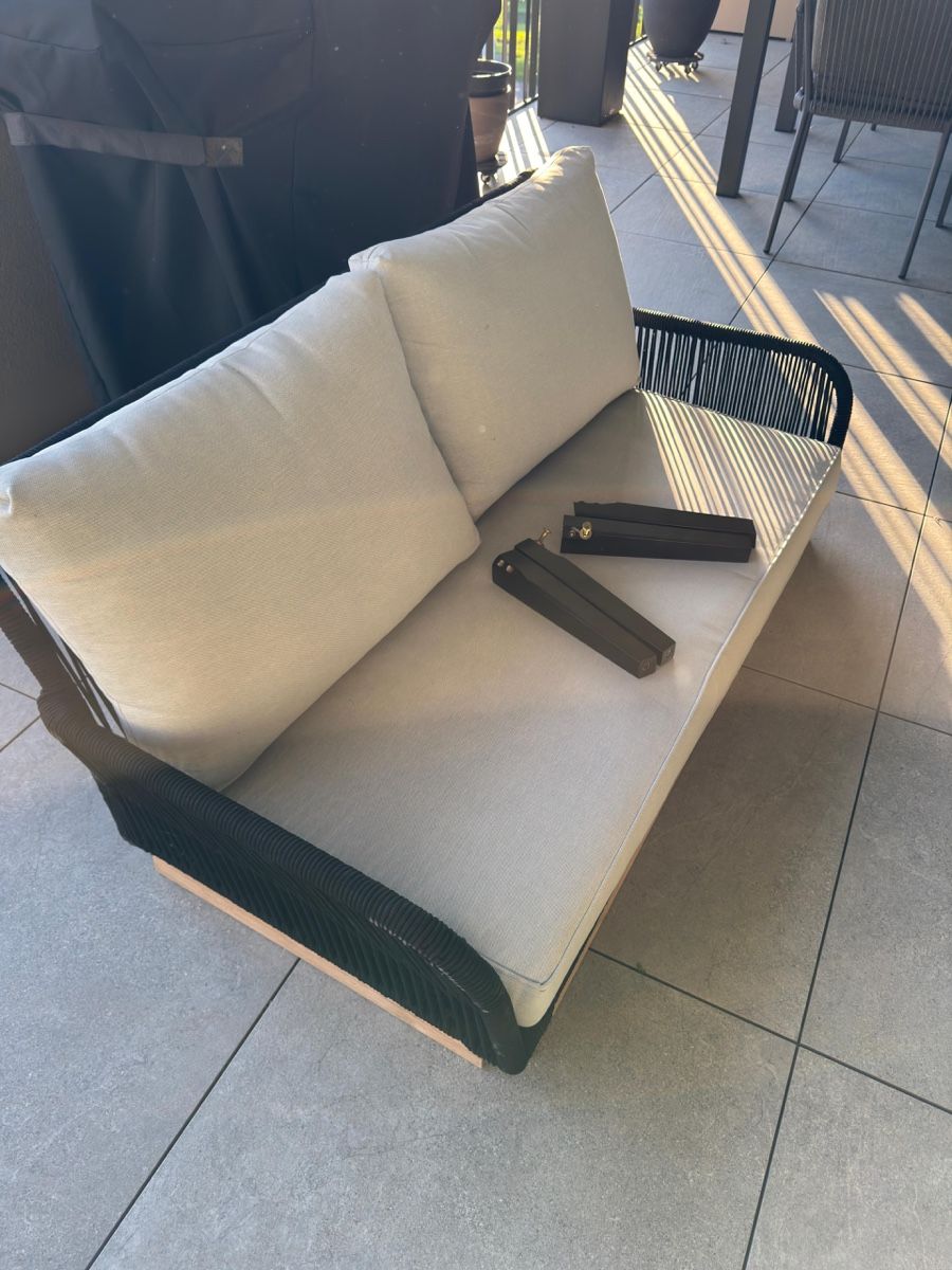 Divani: Gartenlounge 2er-Sofa neuwertig – Nuovo (secondo la descrizione) da Root venduto da jag_f6bw 2
