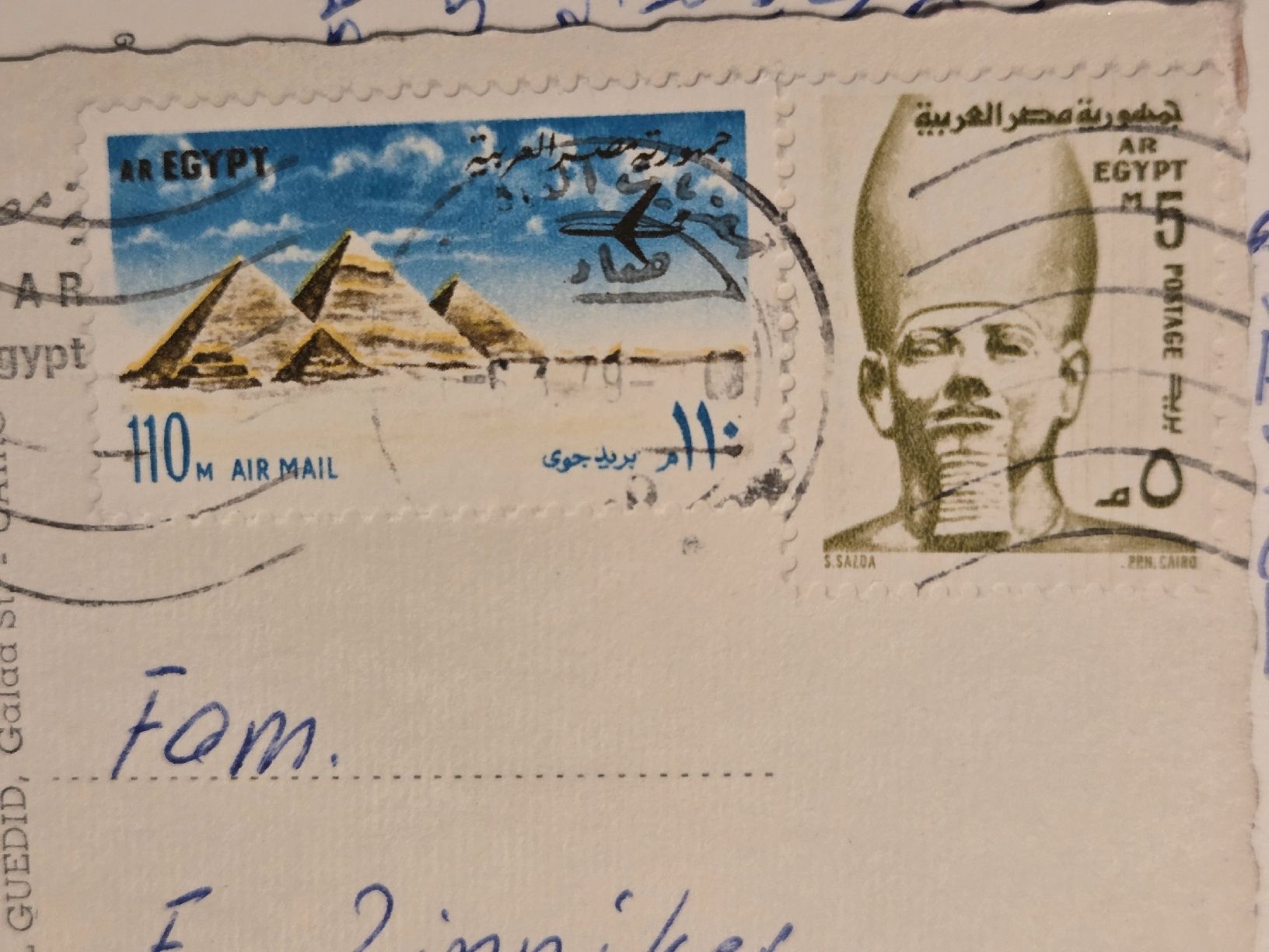 Cartoline postali: Ansichtskarte Kairo Ägypten  – Usato da Dintikon venduto da Vexi 1