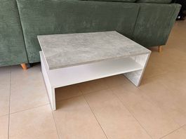 Table basse moderne 2 étagères bon état