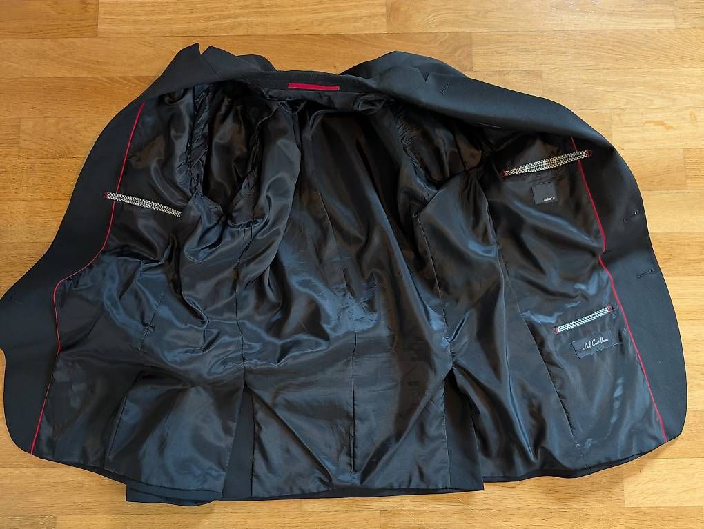 Completi: Schwarzer Anzug Sakko&Hose - CH44 / DE50 – Usato da Ennetbaden venduto da pau_8kxv 2