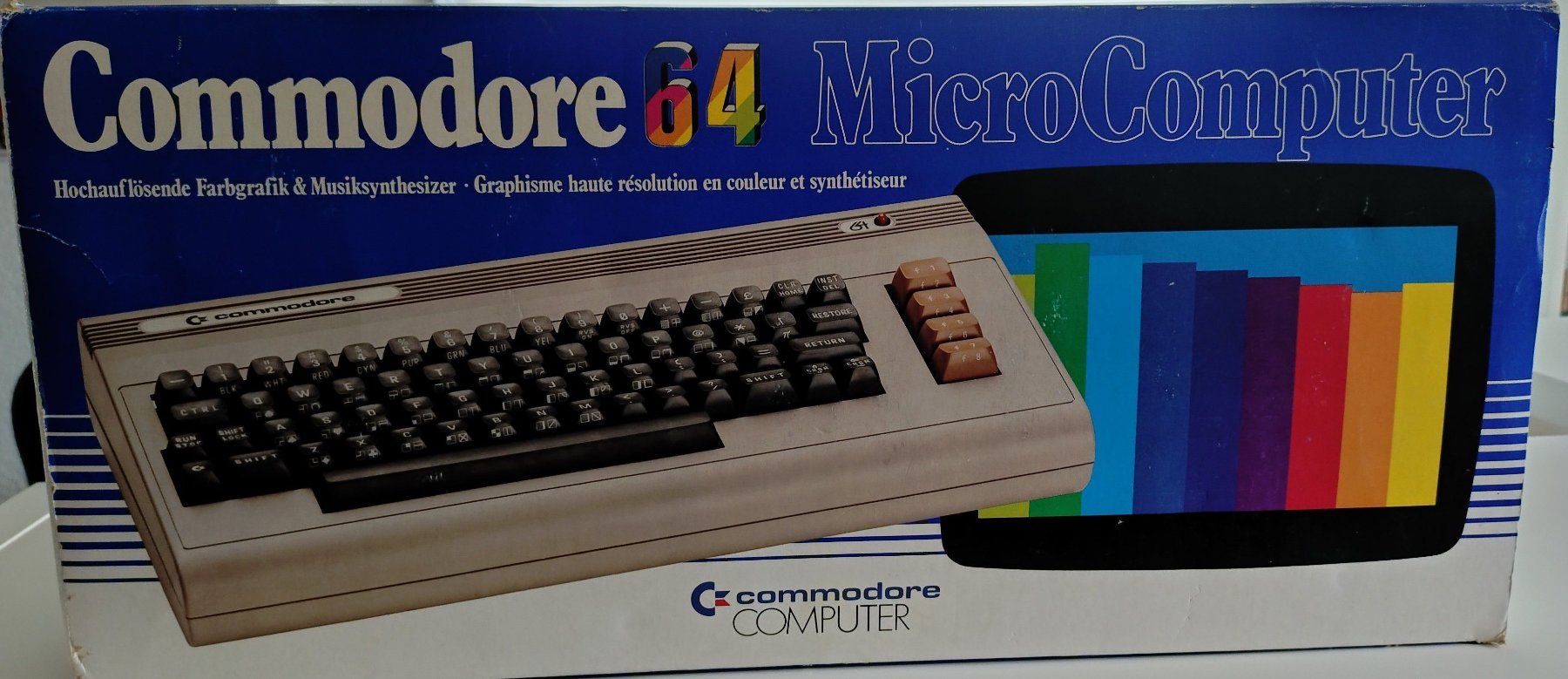 Commodore PC: Commodore C64 OVP – Difettoso da Grüningen venduto da Stargazer
