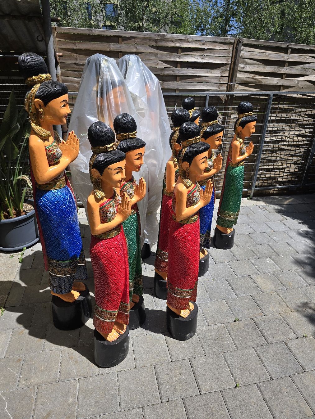 Tutte le decorazioni: Thai Holzfiguren verschiedene Größen – Nuovo (secondo la descrizione) da Zürich venduto da inf_q6bm 4