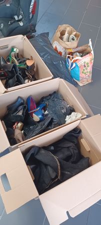 Schuhkonvolut Damen und Herren gebraucht gemischt