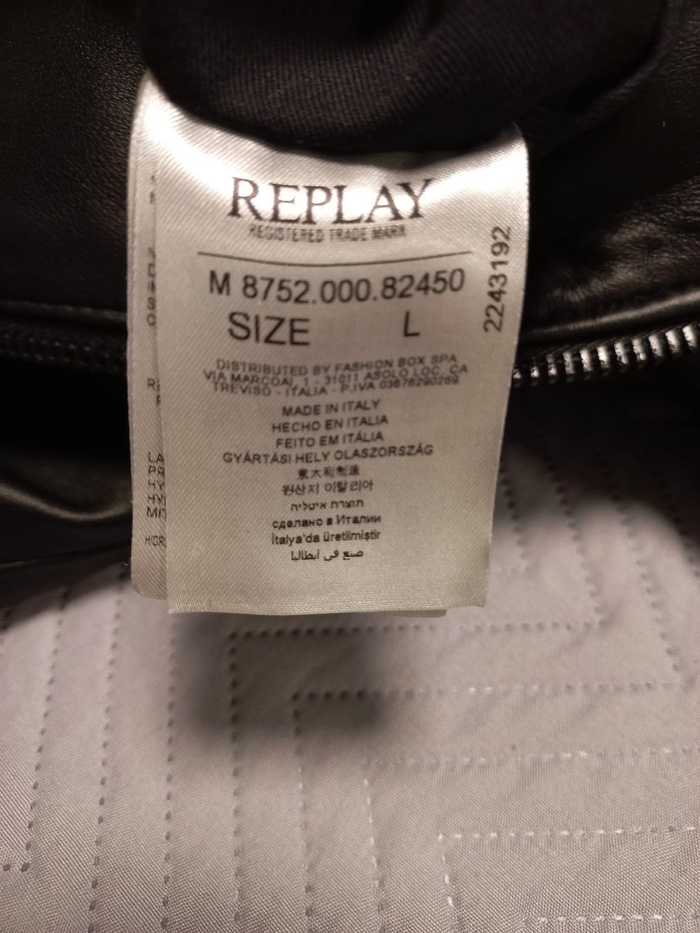 Replay Jacken: Replay Lederjacke, Grösse L, Top Zustand – Gebraucht aus Thun von Hukk2020 1