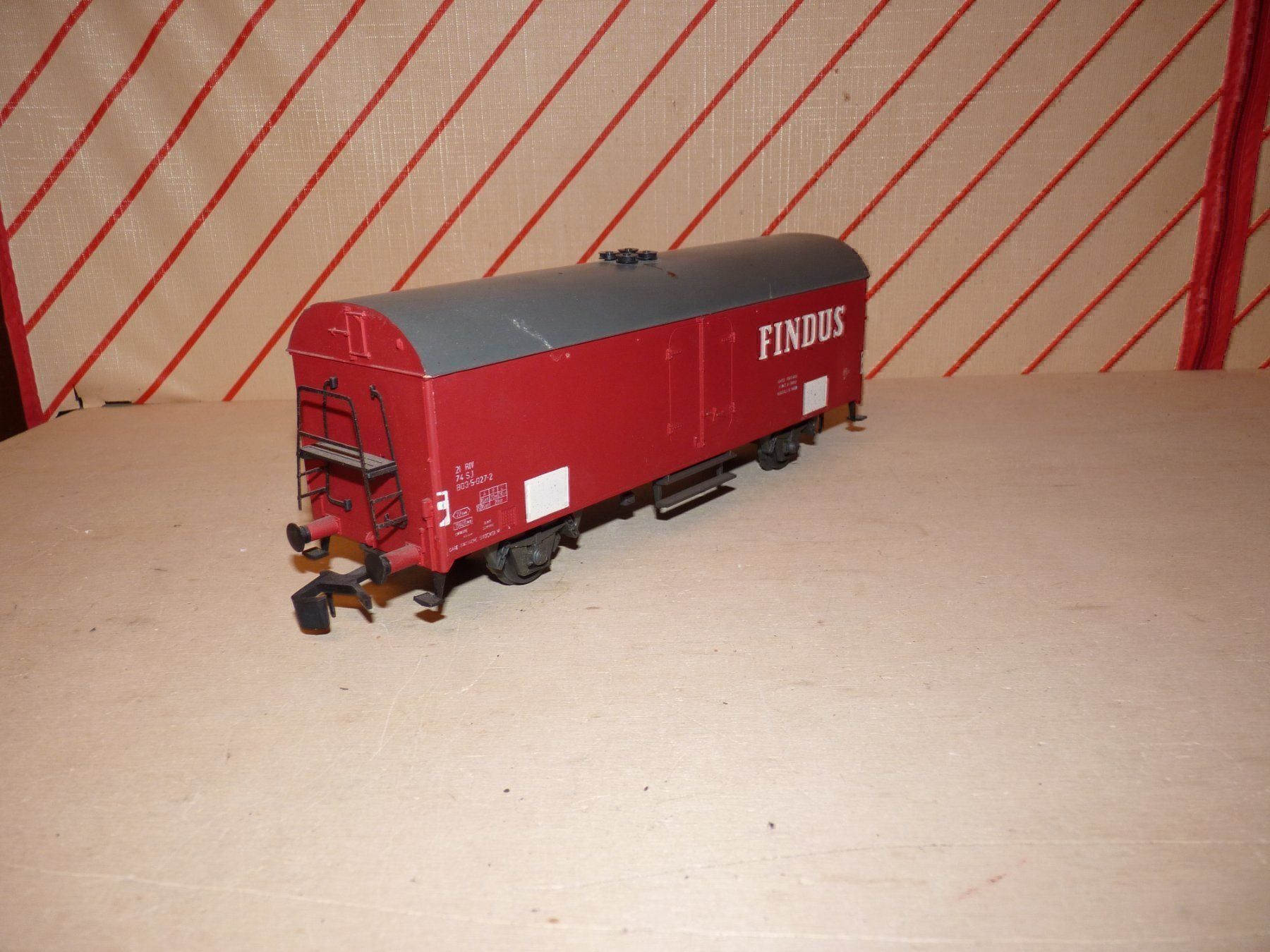 Lima Modelleisenbahnen: Kühlwagen Findus Lima Spur 0 – Gebraucht aus Rudolfstetten von Rrst1968 1