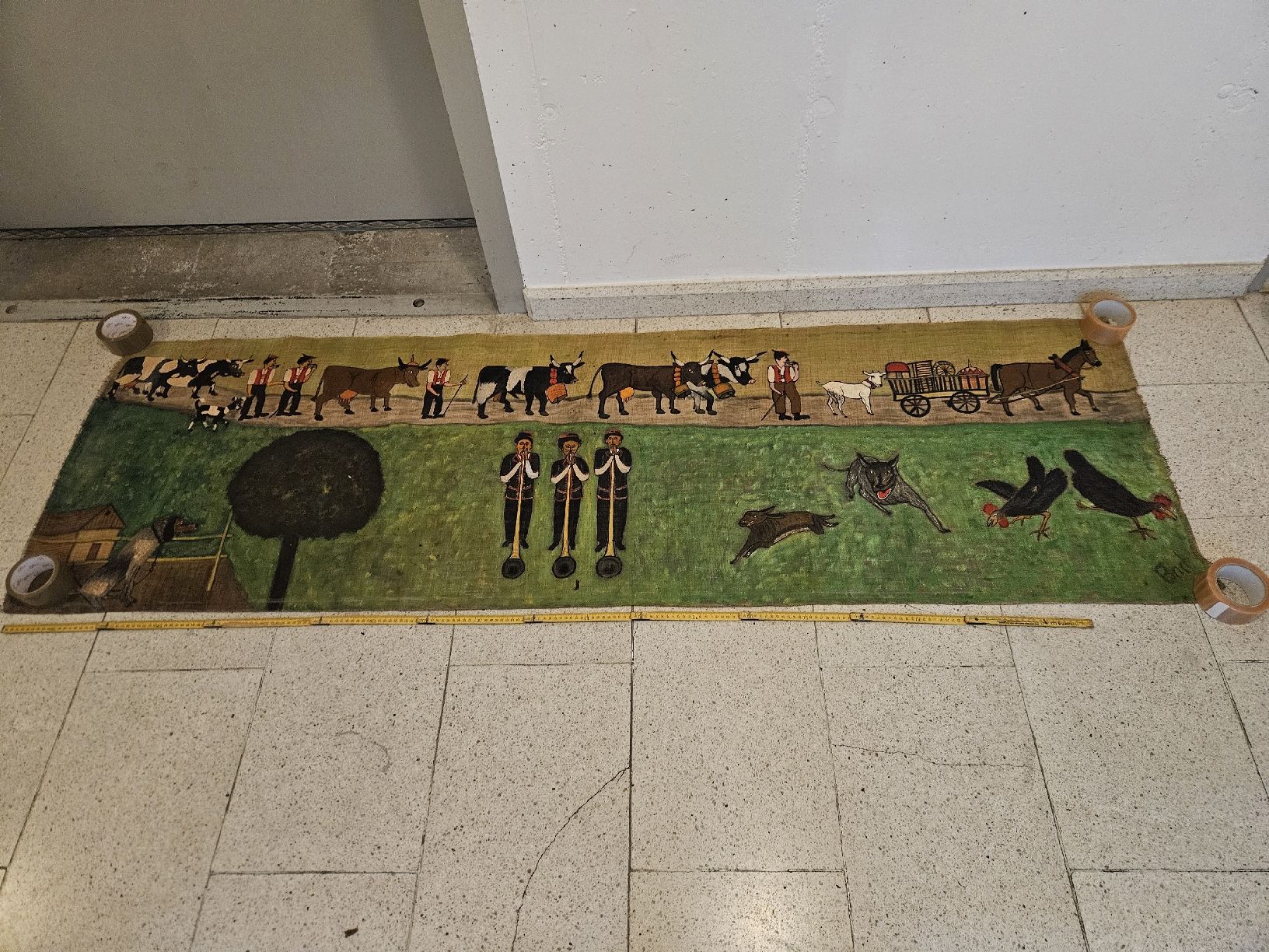 Dipinti: gemälde appenzell – Usato da Schwellbrunn venduto da Rosaroterpanter 2