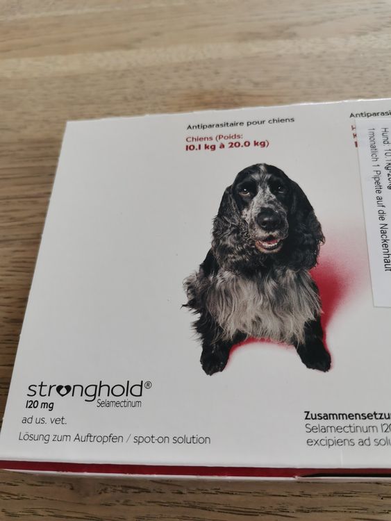 Stronghold 120 mg 10-20 kg Kaufen Ricardo