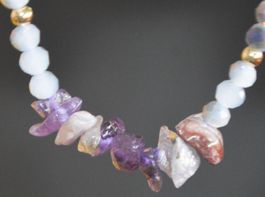 Armband K-822 – Amethyst – Verstellbar