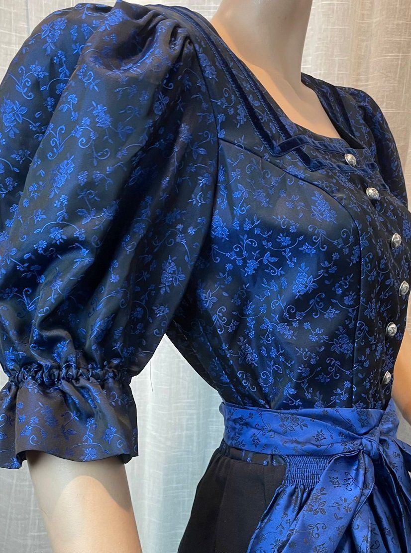 Robes: Wunderschönes Trachtenkleid Dirndl ISOLA AUSTRIA Blau GR. 36 – D'occasion à Flums par Flumsantik 1