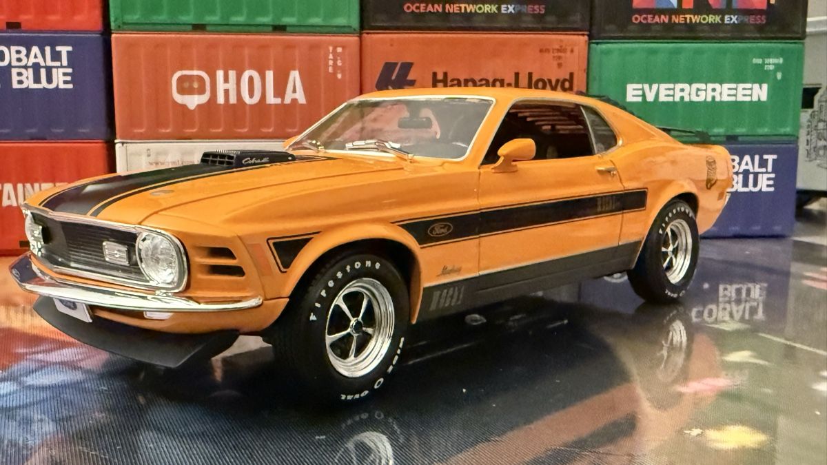 Ford Modellini d'auto: Ford Mustang Mach 1 Orange 1:18 – Usato da Basel venduto da Zomeg 6