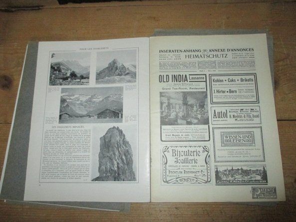 Revues & Magazines: Heimatschutz 1911 10 Hefte – D'occasion à Flims - Dorf par Stagediver 3