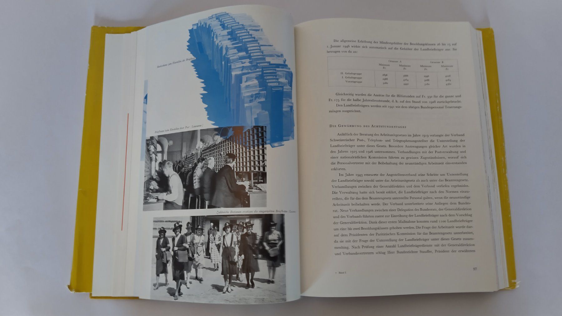 Libri: Geschichte der Schweizerischen Post 1849 - 1949 / 2 Bände – Usato da Bellach venduto da JingleJerry 3